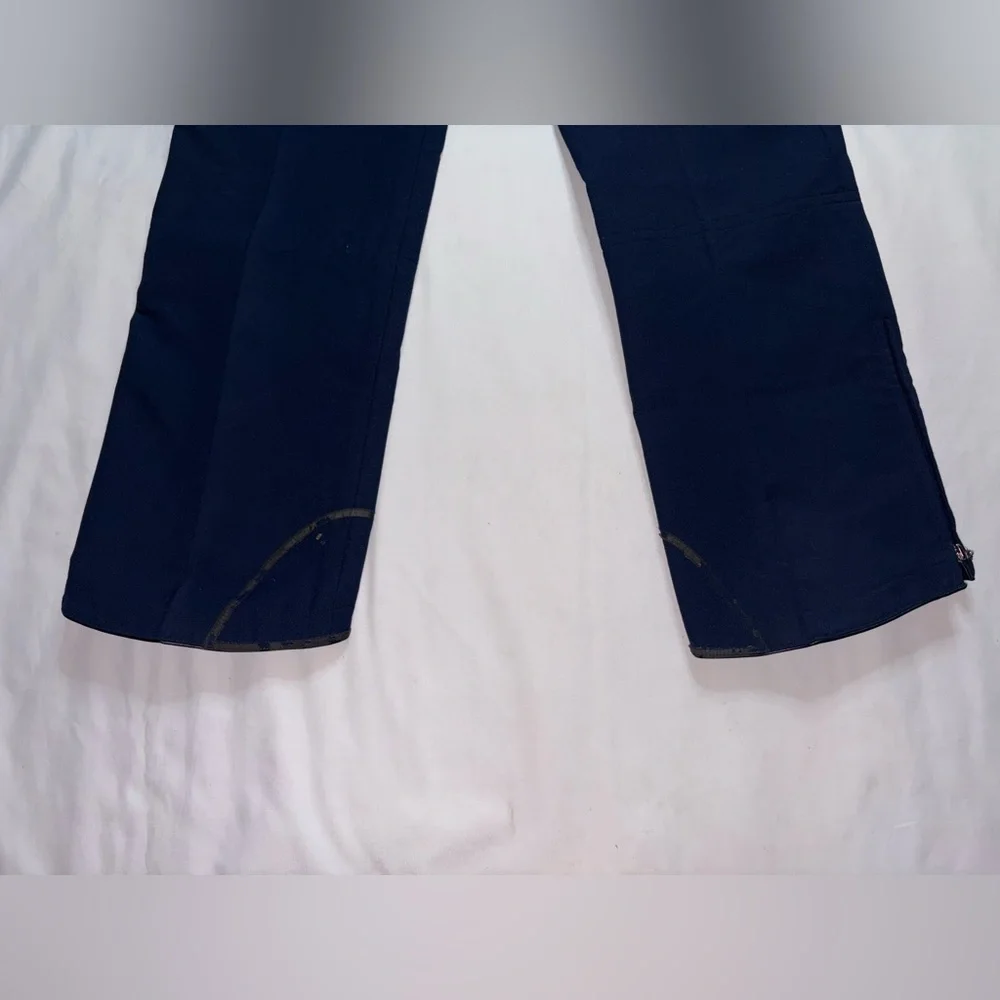 Bogner Men’s Size 35 Navy Blue Leg Side Zip Winter Ski Pants